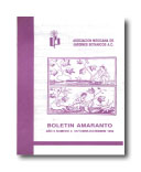 Boletín Amaranto: Año 5 Número 4