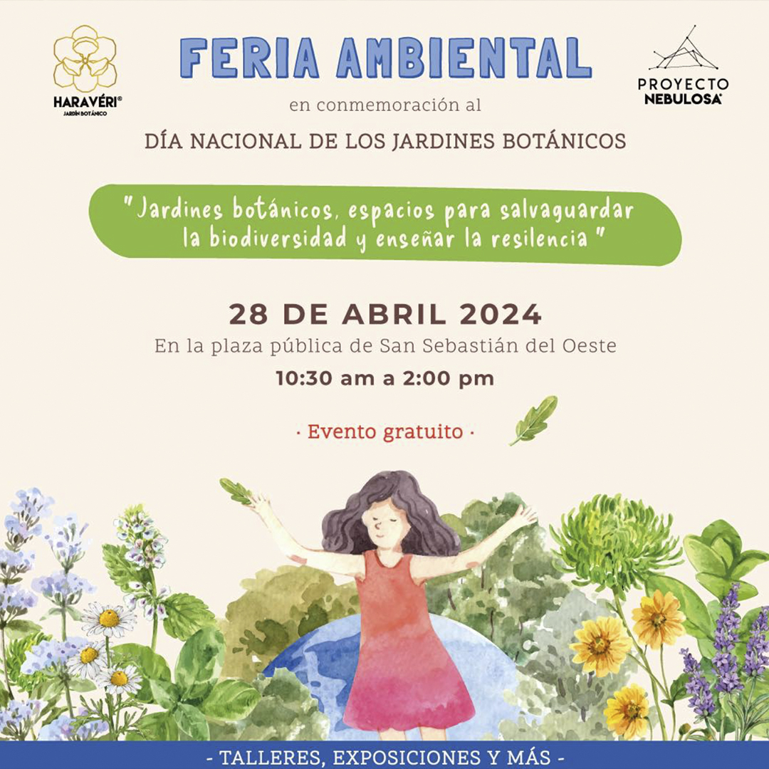 Feria Ambiental en conmemoración al Día Nacional de los Jardines Botánicos